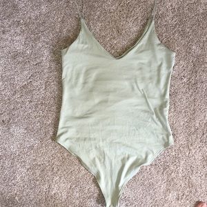 Light Green Body Suit